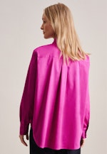 Chemisier Satin Manche longue in Rose Fuchsia |  Seidensticker Onlineshop