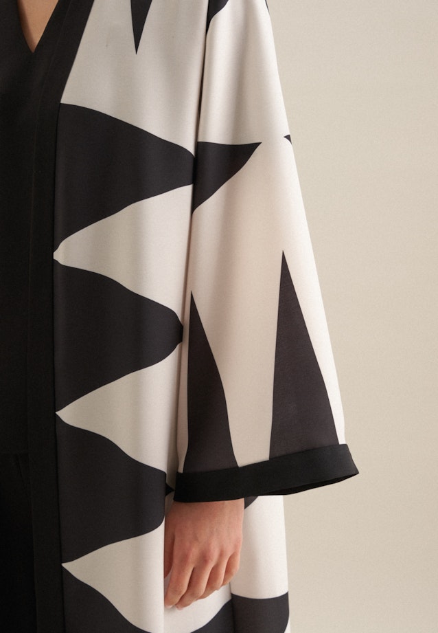 Kimono Oversized Manche Longue in Noir |  Seidensticker Onlineshop