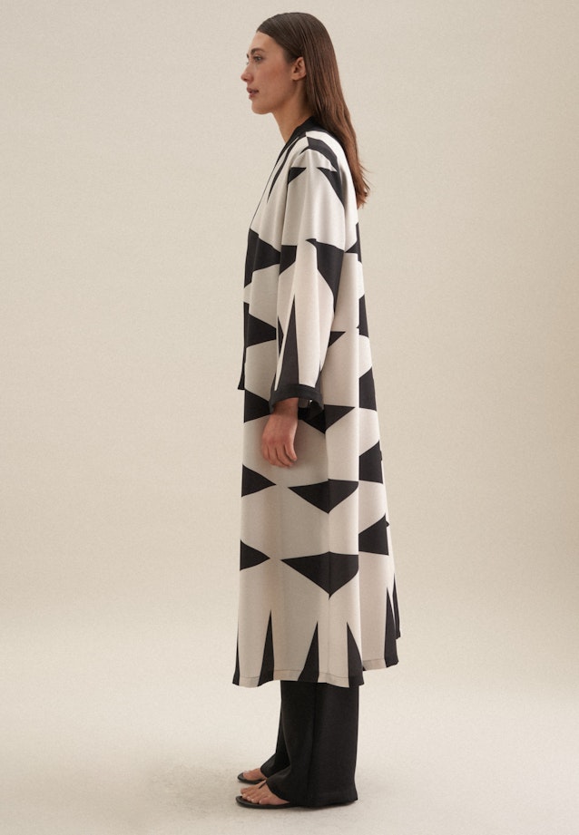 V-Neck Kimono in Black |  Seidensticker Onlineshop