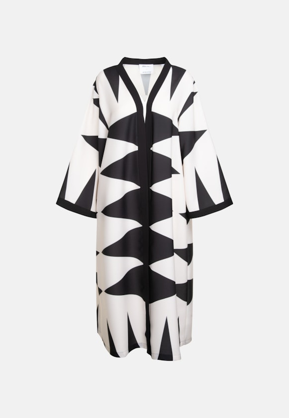 V-Hals Kimono in Zwart |  Seidensticker Onlineshop
