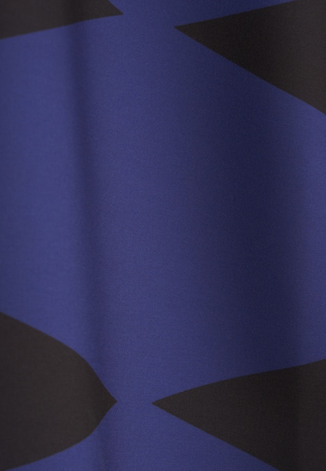 V-Hals Kimono in Middelmatig Blauw |  Seidensticker Onlineshop