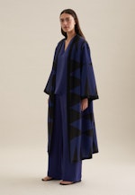 V-Neck Kimono Oversized in Mittelblau |  Seidensticker Onlineshop