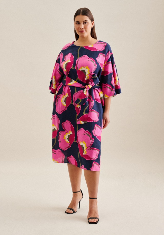 Kleid Floral in Dunkelblau | Seidensticker Onlineshop