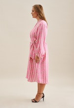 Curvy Kragen Kleid Regular in Rosa/Pink |  Seidensticker Onlineshop