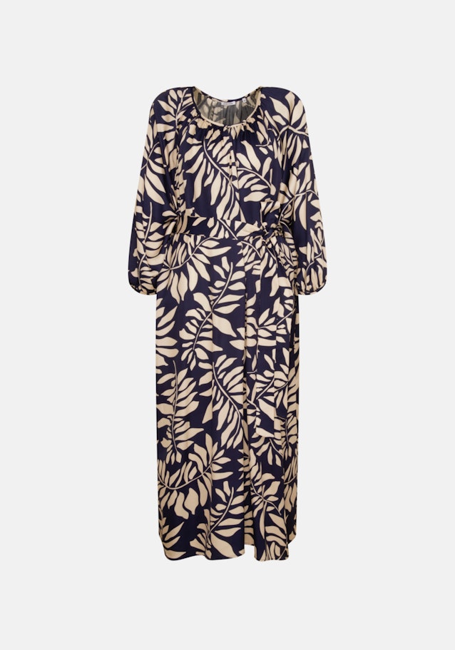 Robe feuilles in Bleu Foncé | Seidensticker Onlineshop