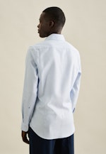Slim Business shirt Check in Light Blue |  Seidensticker Onlineshop