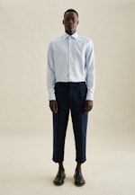 Slim Business shirt Check in Light Blue |  Seidensticker Onlineshop