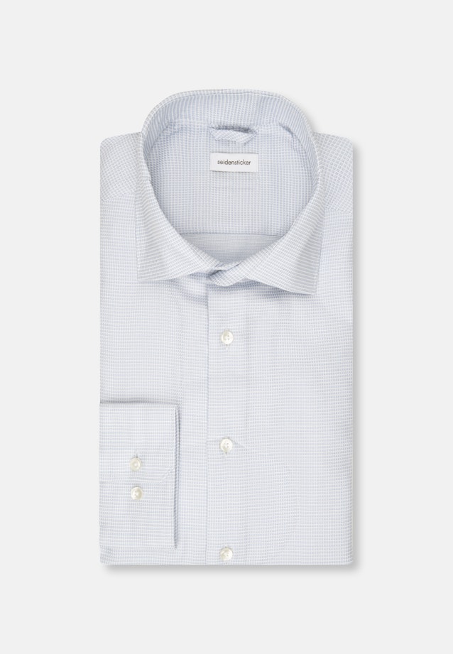 Slim Business shirt Check in Light Blue |  Seidensticker Onlineshop
