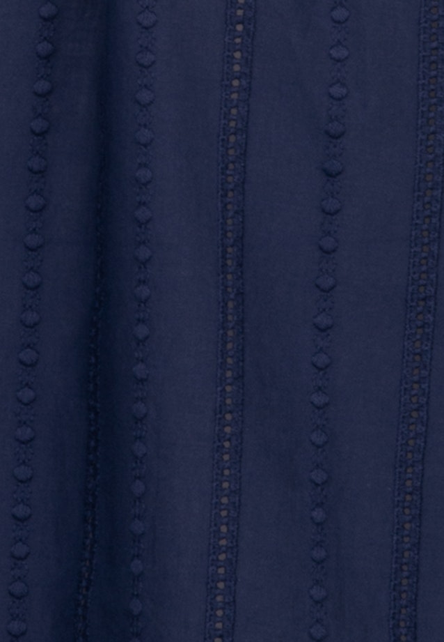 3/4-sleeve Voile Slip Over Blouse in Dark Blue |  Seidensticker Onlineshop