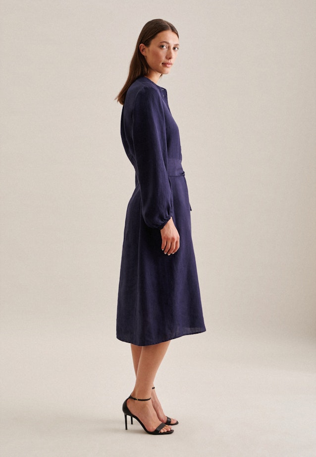 Collar Dress in Dark Blue |  Seidensticker Onlineshop