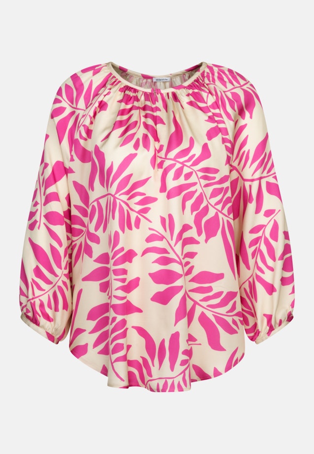 3/4-sleeve Satin Shirt Blouse in Pink |  Seidensticker Onlineshop