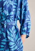 Robe Regular Manchon 3/4 in Bleu Moyen |  Seidensticker Onlineshop