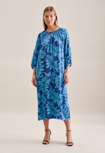 Robe Regular Manchon 3/4 in Bleu Moyen |  Seidensticker Onlineshop