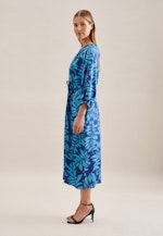 Robe Regular Manchon 3/4 in Bleu Moyen |  Seidensticker Onlineshop