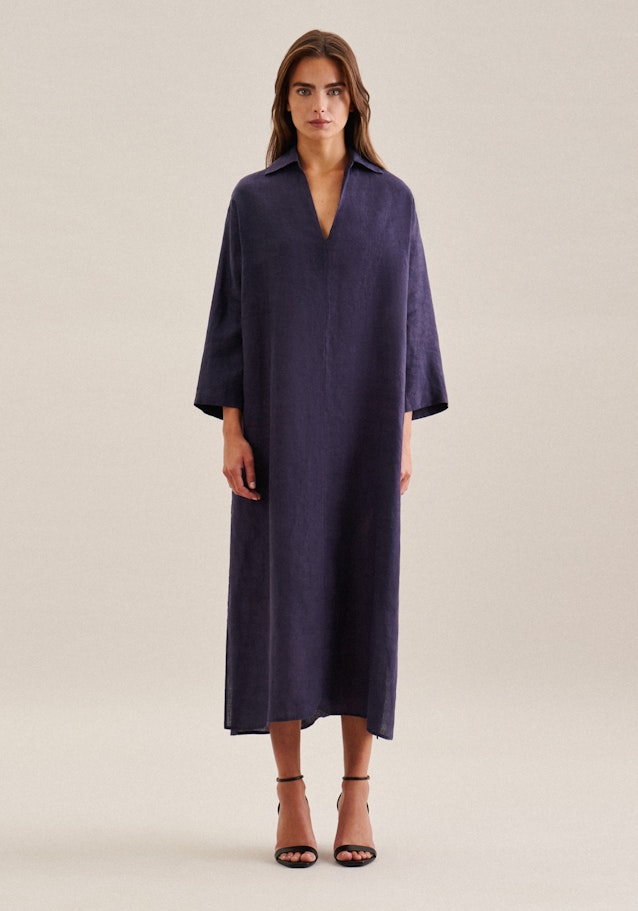 Kragen Kleid Oversized in Dunkelblau | Seidensticker Onlineshop
