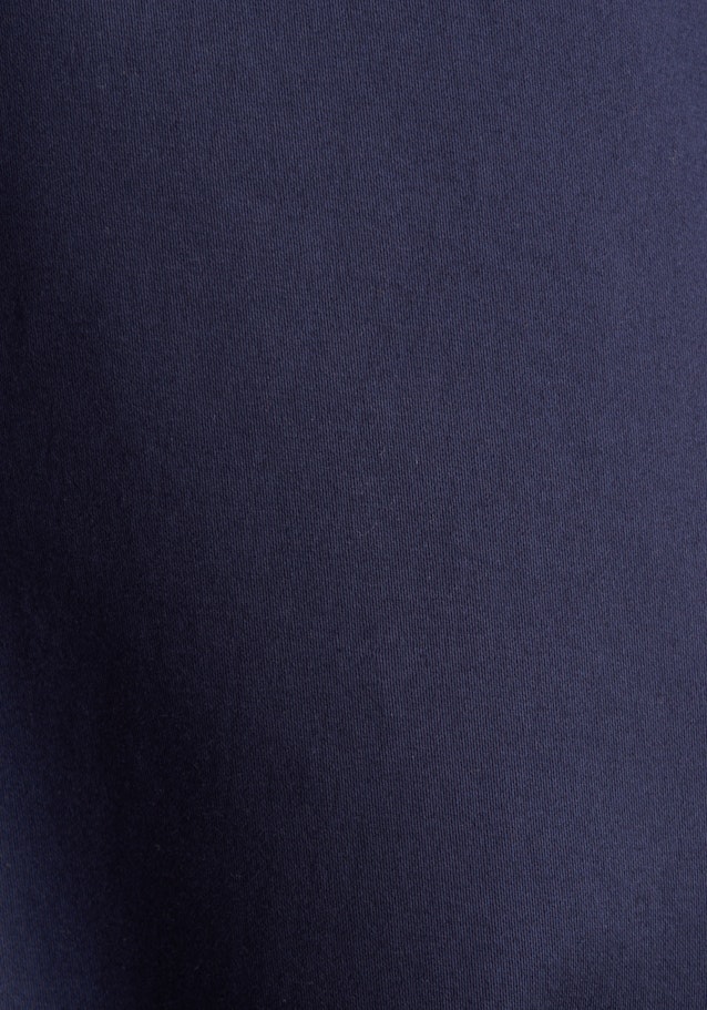 Long sleeve Satin Shirt Blouse in Dark Blue |  Seidensticker Onlineshop