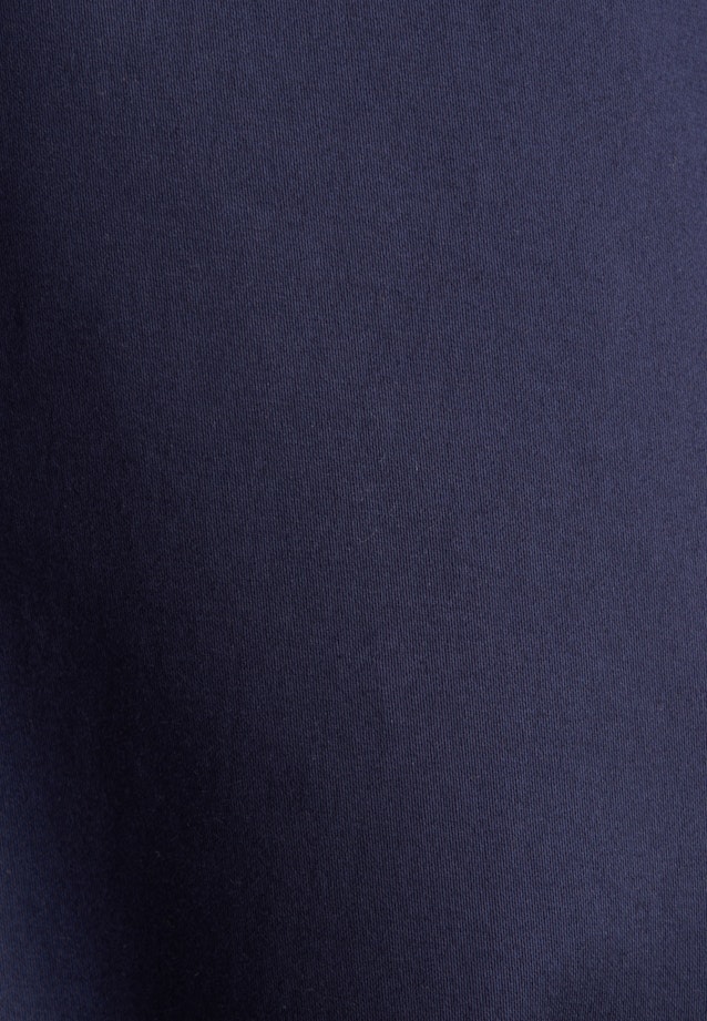 lange Arm Satin Shirtblouse in Donkerblauw |  Seidensticker Onlineshop