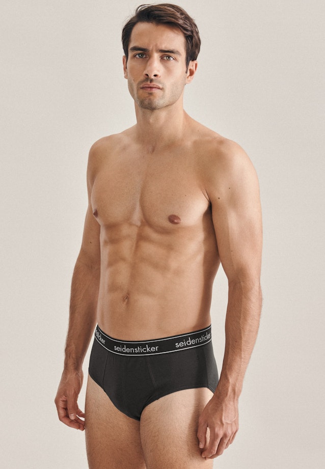 Slip Uni in Schwarz |  Seidensticker Onlineshop