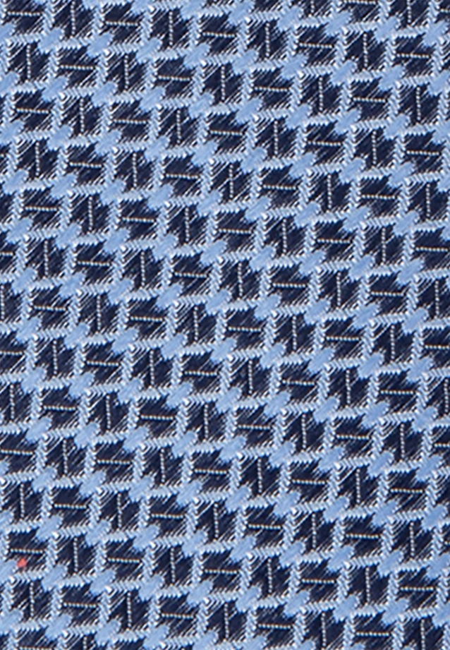 Large (7cm) Tie Small pattern in Medium Blue |  Seidensticker Onlineshop