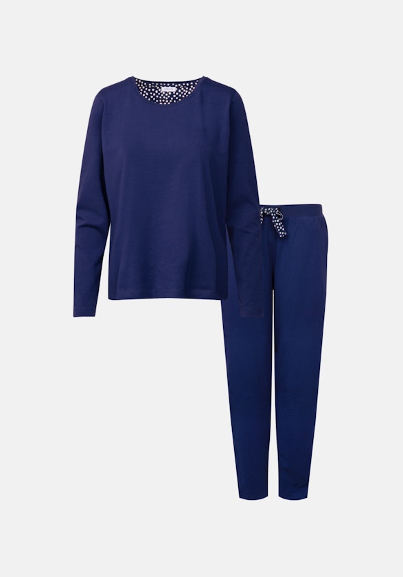 Pyjama in Bleu Foncé |  Seidensticker Onlineshop