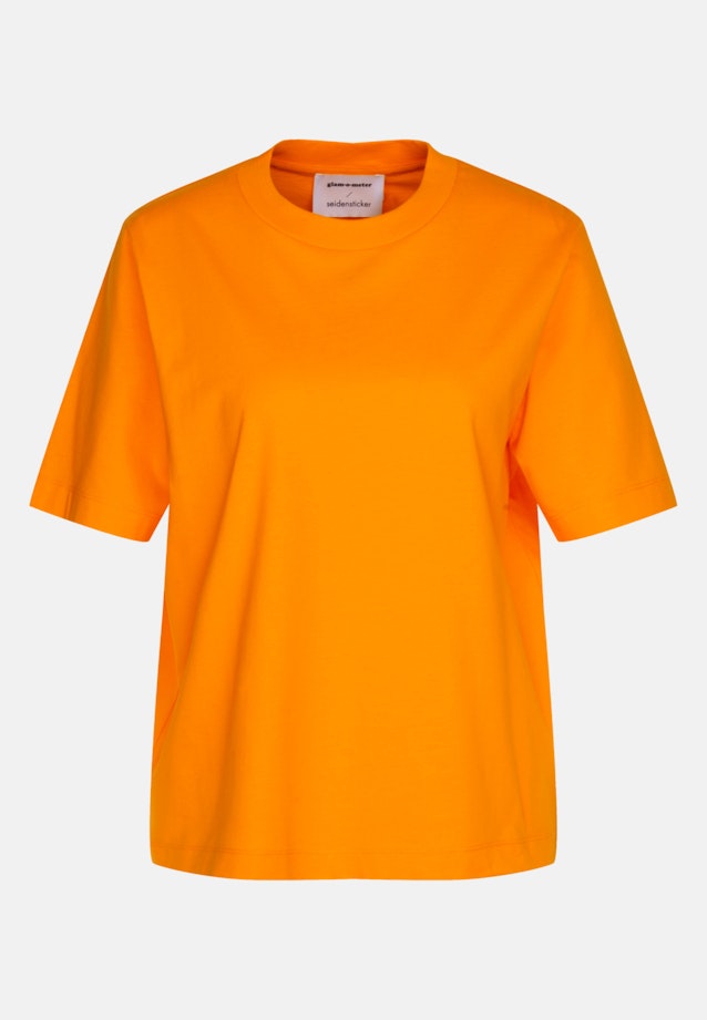 Rundhals T-Shirt Regular in Orange |  Seidensticker Onlineshop