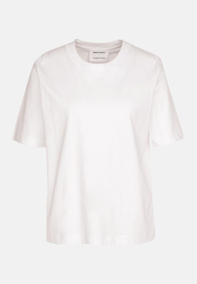 Crew Neck T-Shirt in White |  Seidensticker Onlineshop