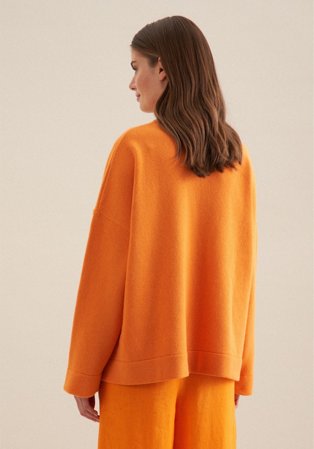 Rundhals Pullover Oversized in Orange | Seidensticker Onlineshop