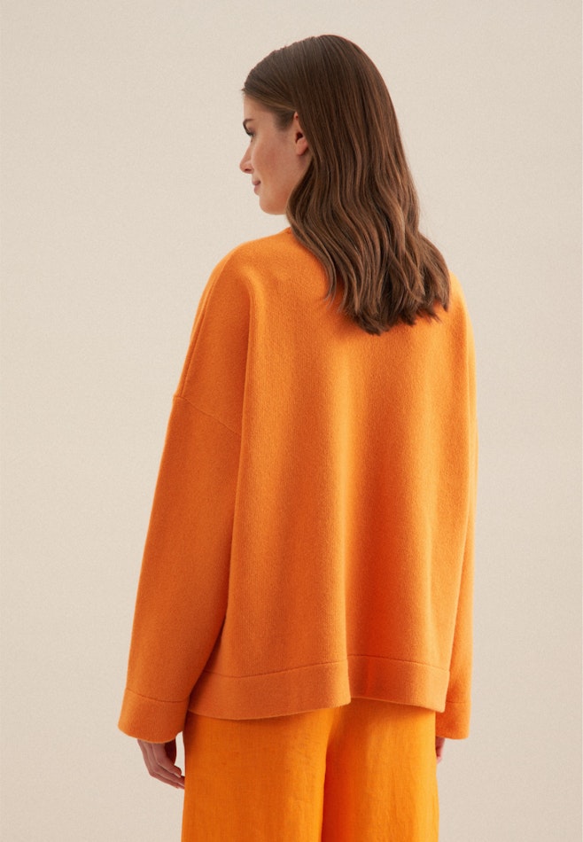 Crew Neck Pullover in Orange | Seidensticker online shop