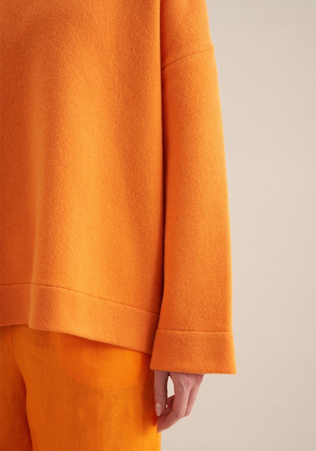 Crew Neck Pullover in Orange |  Seidensticker Onlineshop