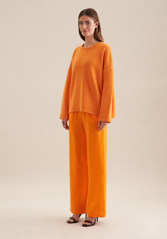 Pullover Oversized Manche Longue in Orange |  Seidensticker Onlineshop