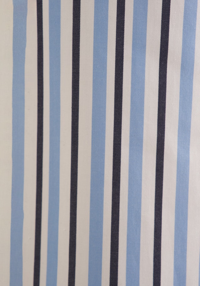 Regular Pantalons A Rayures in Bleu Clair | Seidensticker Onlineshop
