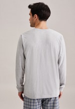 Regular Pyjama Uni in Grau |  Seidensticker Onlineshop