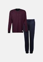 Regular Pyjama Streifen in Dunkelblau |  Seidensticker Onlineshop