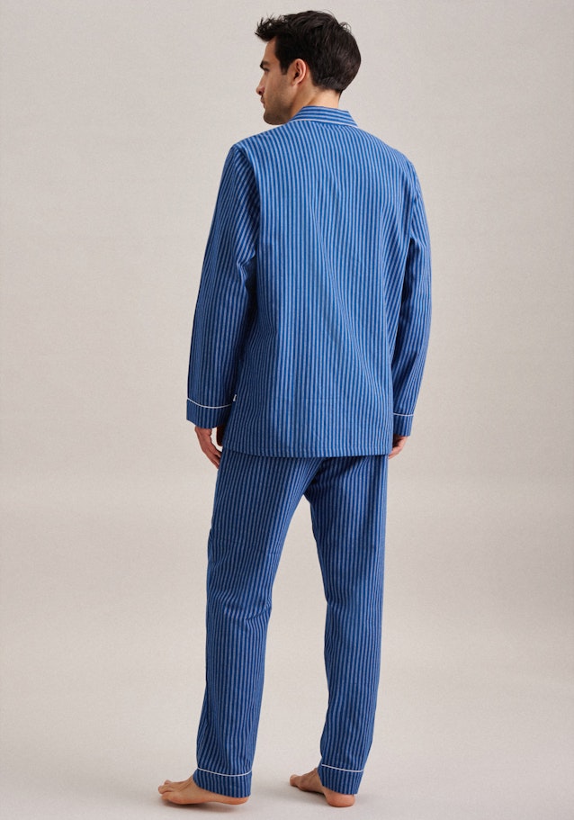 Pyjama Regular in Mittelblau | Seidensticker Onlineshop
