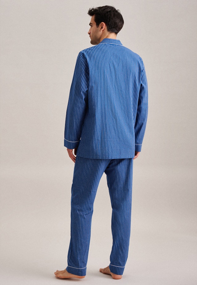 Pyjama in Middelmatig Blauw |  Seidensticker Onlineshop