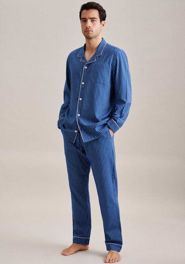 Pyjama in Bleu Moyen |  Seidensticker Onlineshop