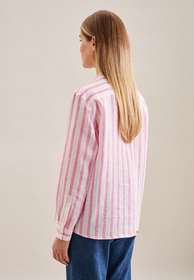 Long sleeve Linen Tunic in Pink | Seidensticker online shop