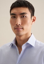 Regular Business Hemd Druck in Hellblau |  Seidensticker Onlineshop