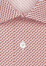 Regular Business shirt Print in Orange |  Seidensticker Onlineshop