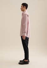 Regular Business shirt Print in Orange |  Seidensticker Onlineshop