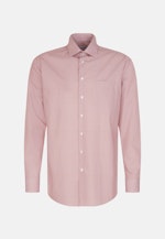 Regular Business shirt Print in Orange |  Seidensticker Onlineshop