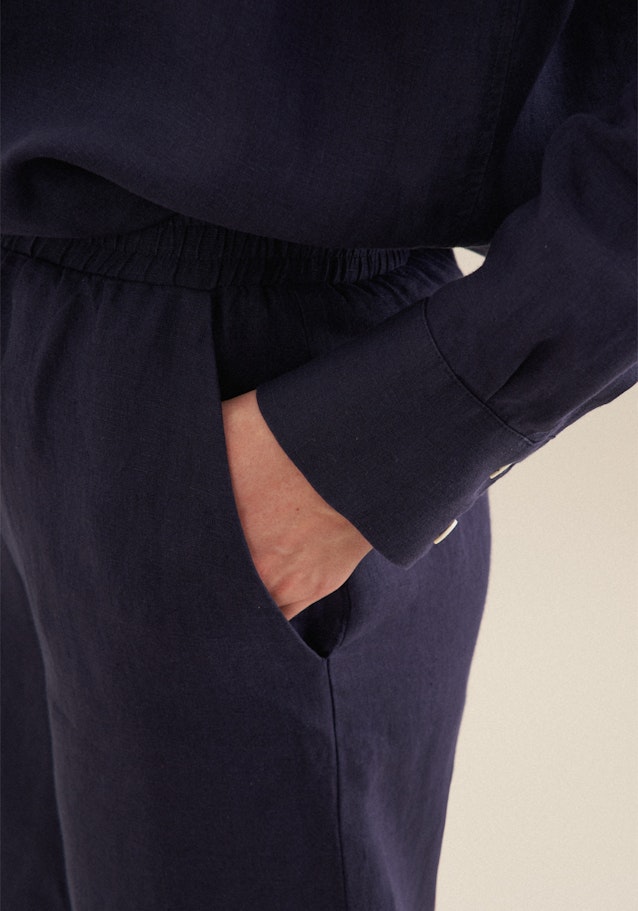 Regular Hose Uni in Dunkelblau | Seidensticker Onlineshop