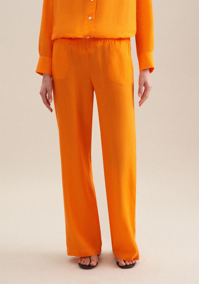 Trousers in Orange |  Seidensticker Onlineshop