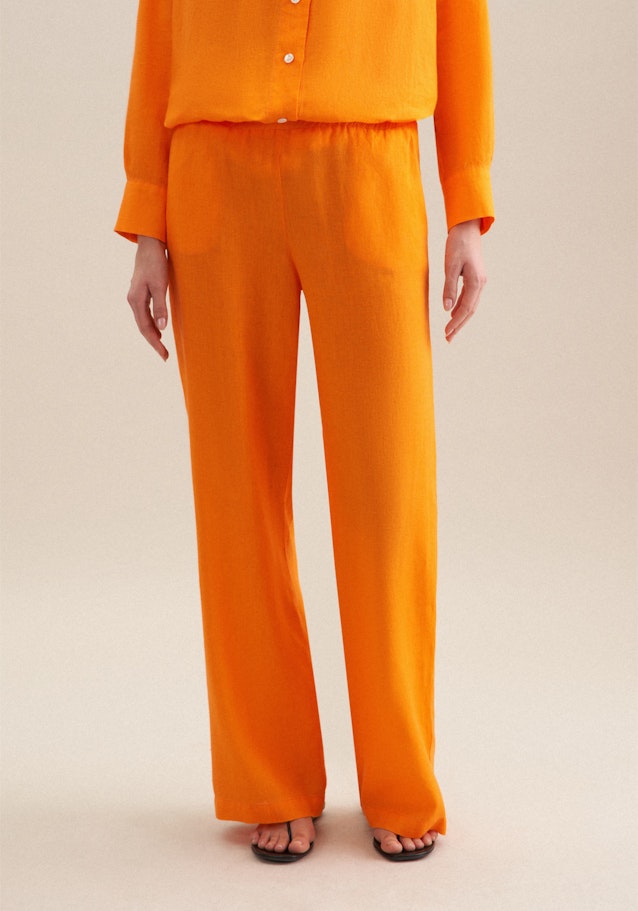 Regular Hose Uni in Orange | Seidensticker Onlineshop