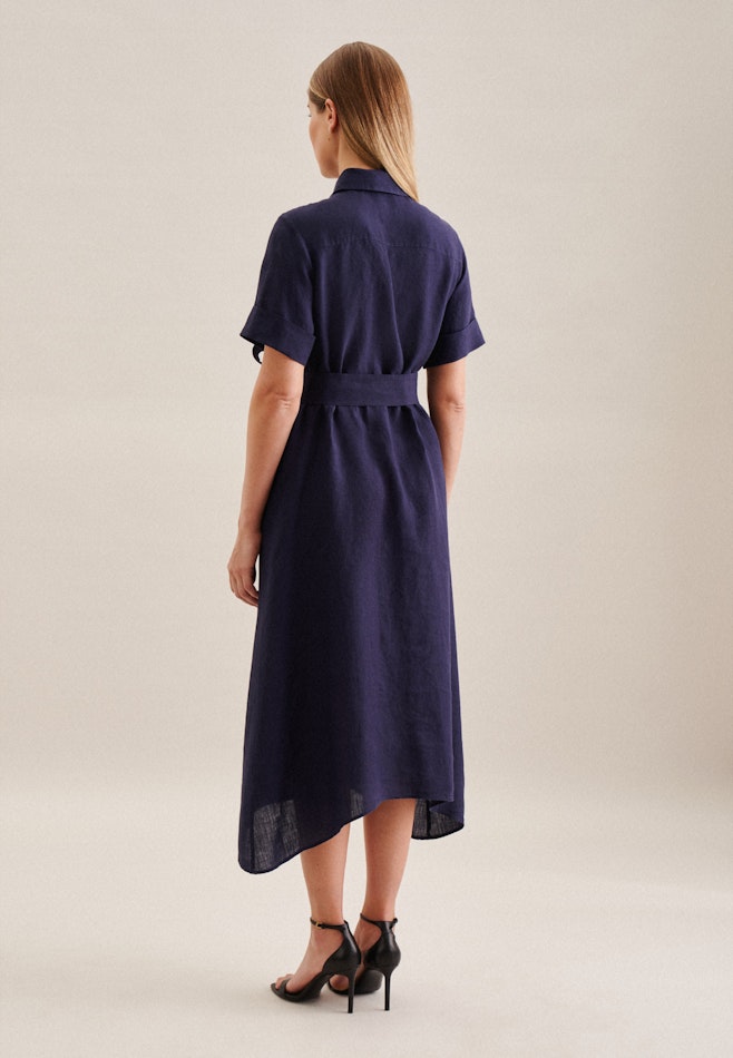 Collar Dress in Dark Blue | Seidensticker online shop