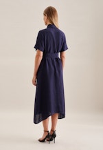 Robe Regular Manche Courte in Bleu Foncé |  Seidensticker Onlineshop