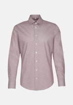 Slim Performance-Hemd Druck in Rosa/Pink |  Seidensticker Onlineshop