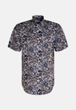 Regular Chemise d'affaires Floral in Bleu Foncé |  Seidensticker Onlineshop