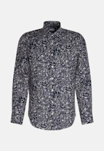 Slim Chemise d'affaires Floral in Bleu Foncé |  Seidensticker Onlineshop