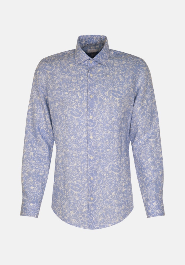 Business Shirt in Slim with Kent-Collar in Light Blue |  Seidensticker Onlineshop
